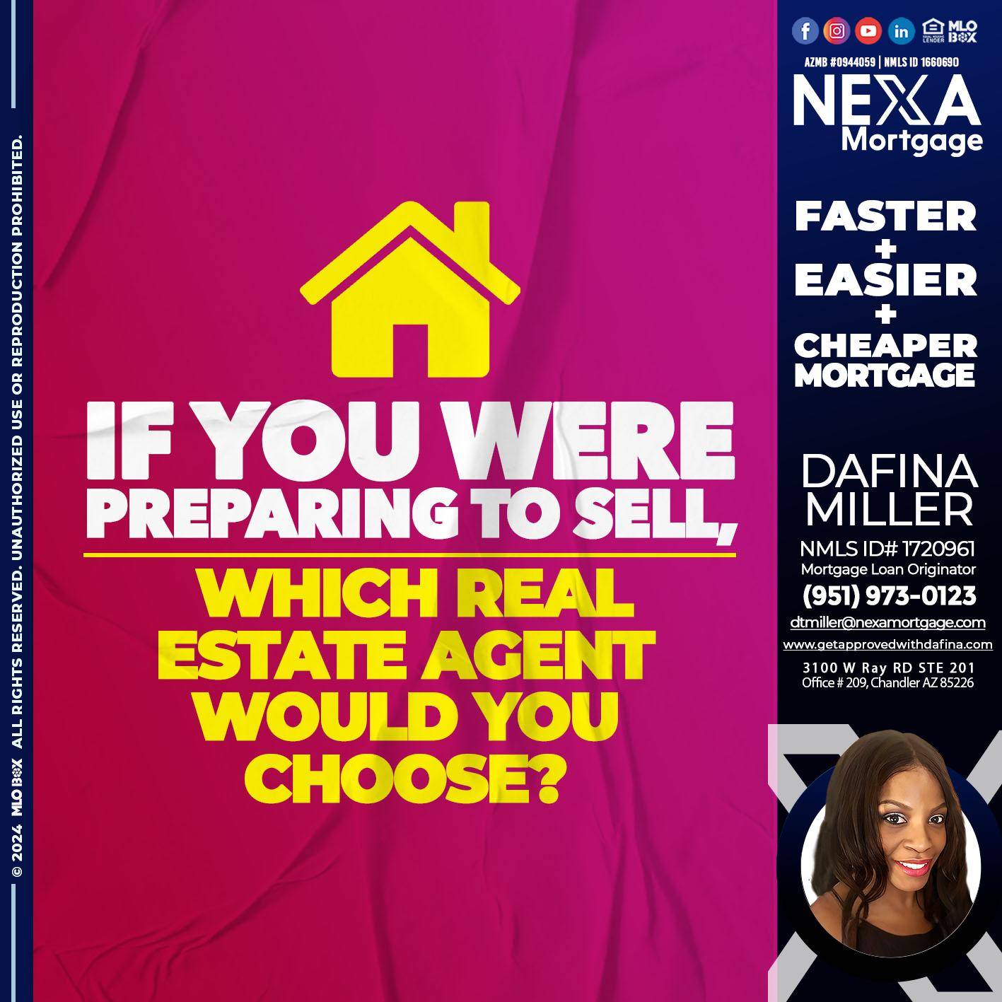 if you were - Dafina Miller -Mortgage Loan Originator
