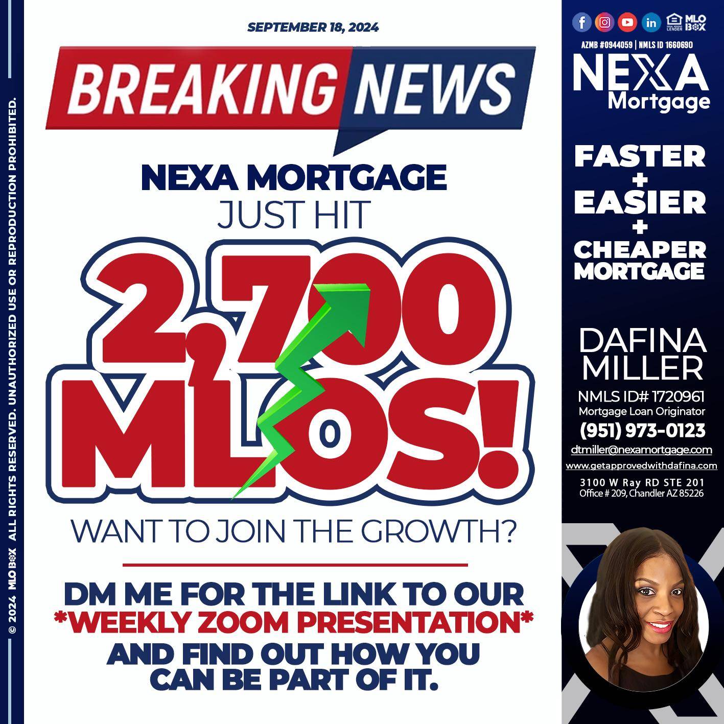 2700 - Dafina Miller -Mortgage Loan Originator