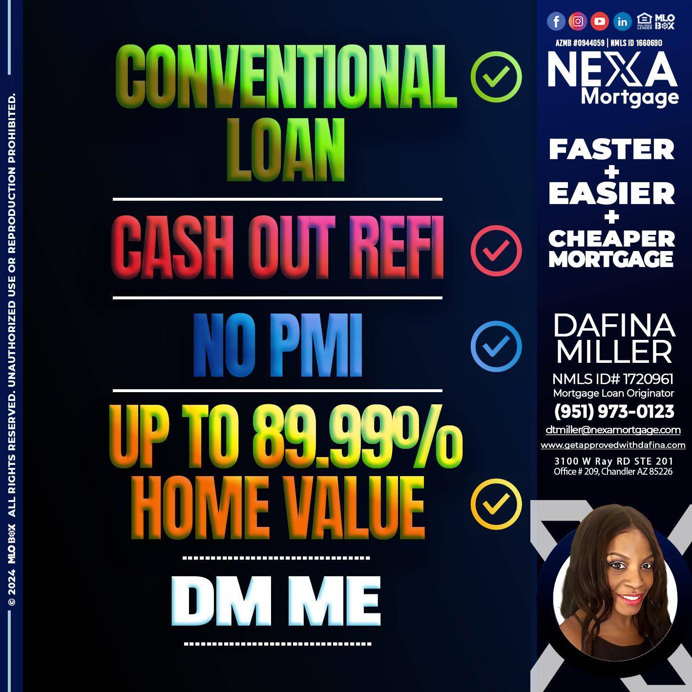 CONVENTIONAL LOAN - Dafina Miller -Mortgage Loan Originator