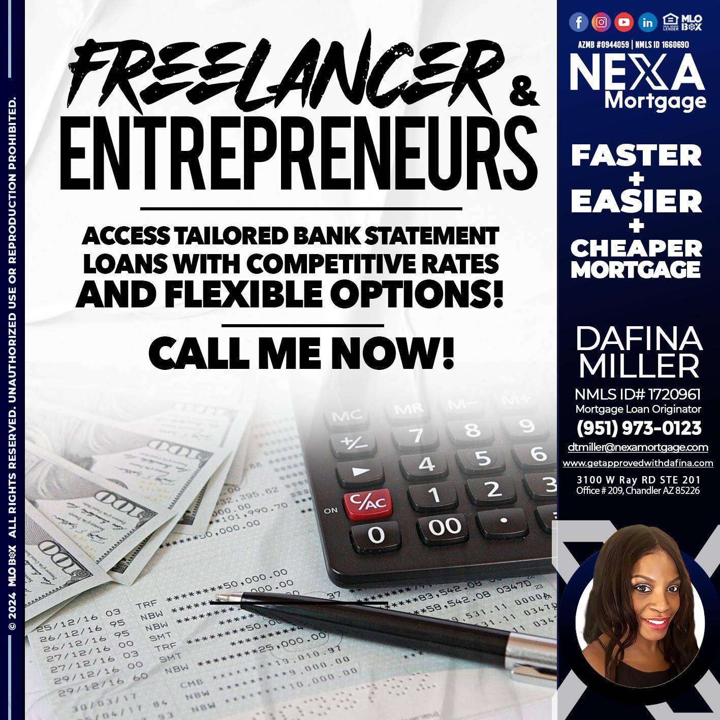 freelancer - Dafina Miller -Mortgage Loan Originator