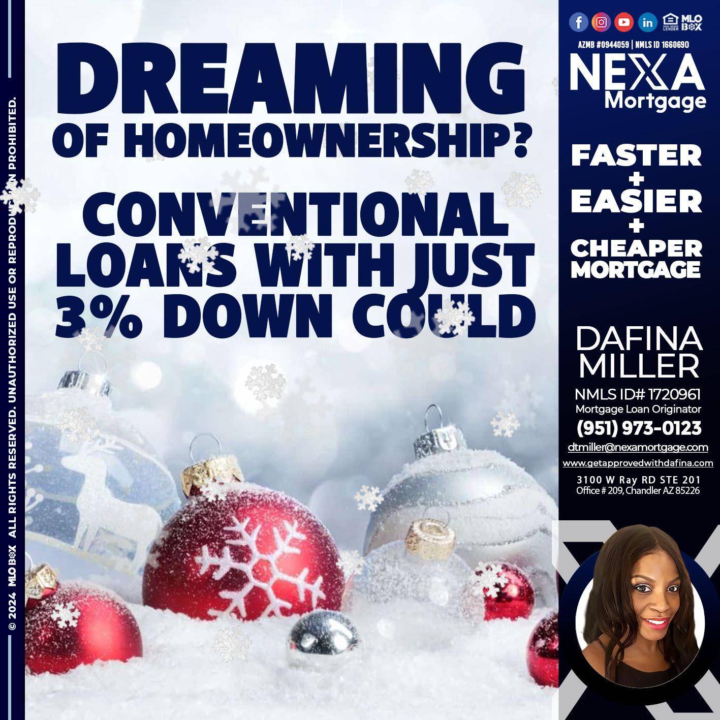 dreaming - Dafina Miller -Mortgage Loan Originator