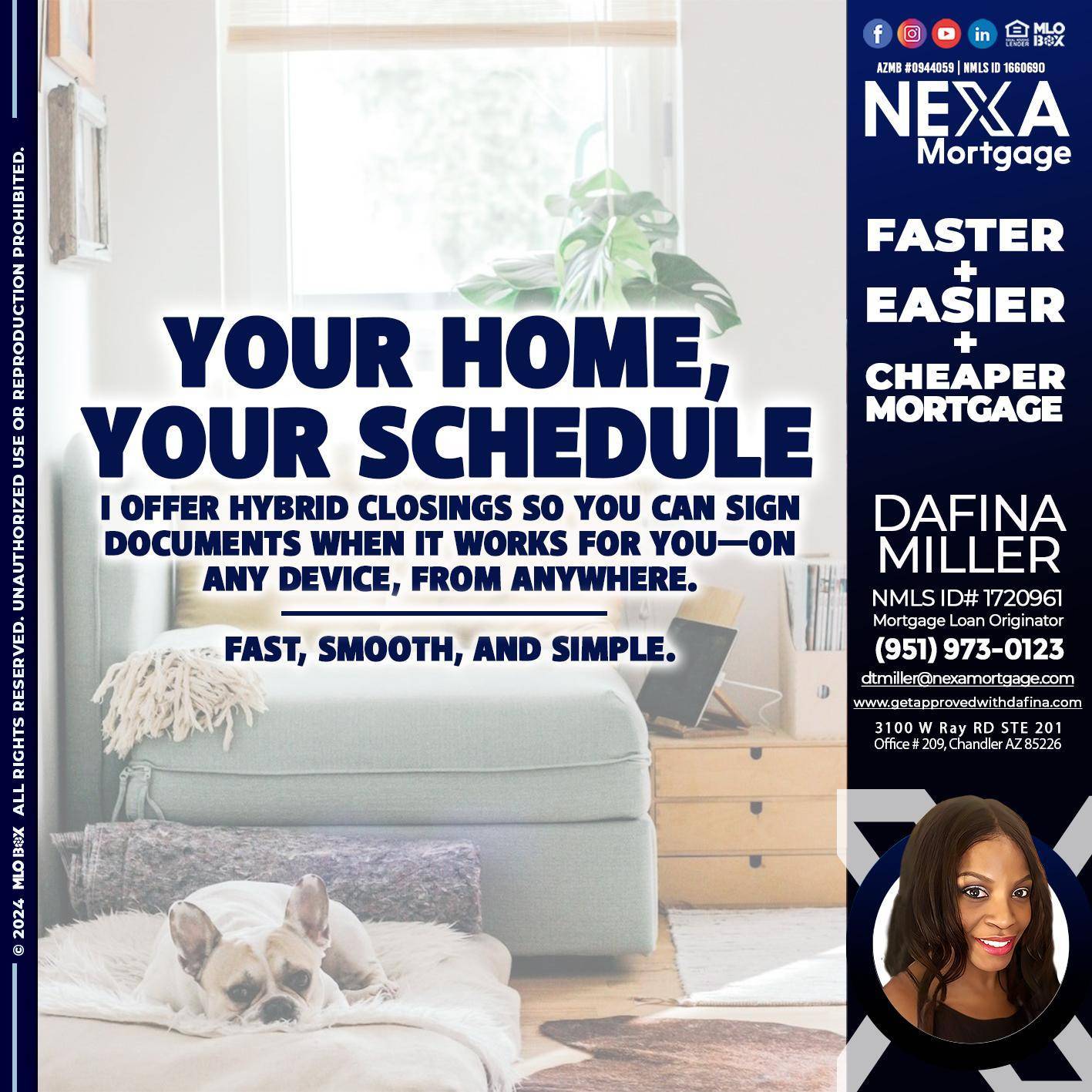 YOUR HOME - Dafina Miller -Mortgage Loan Originator