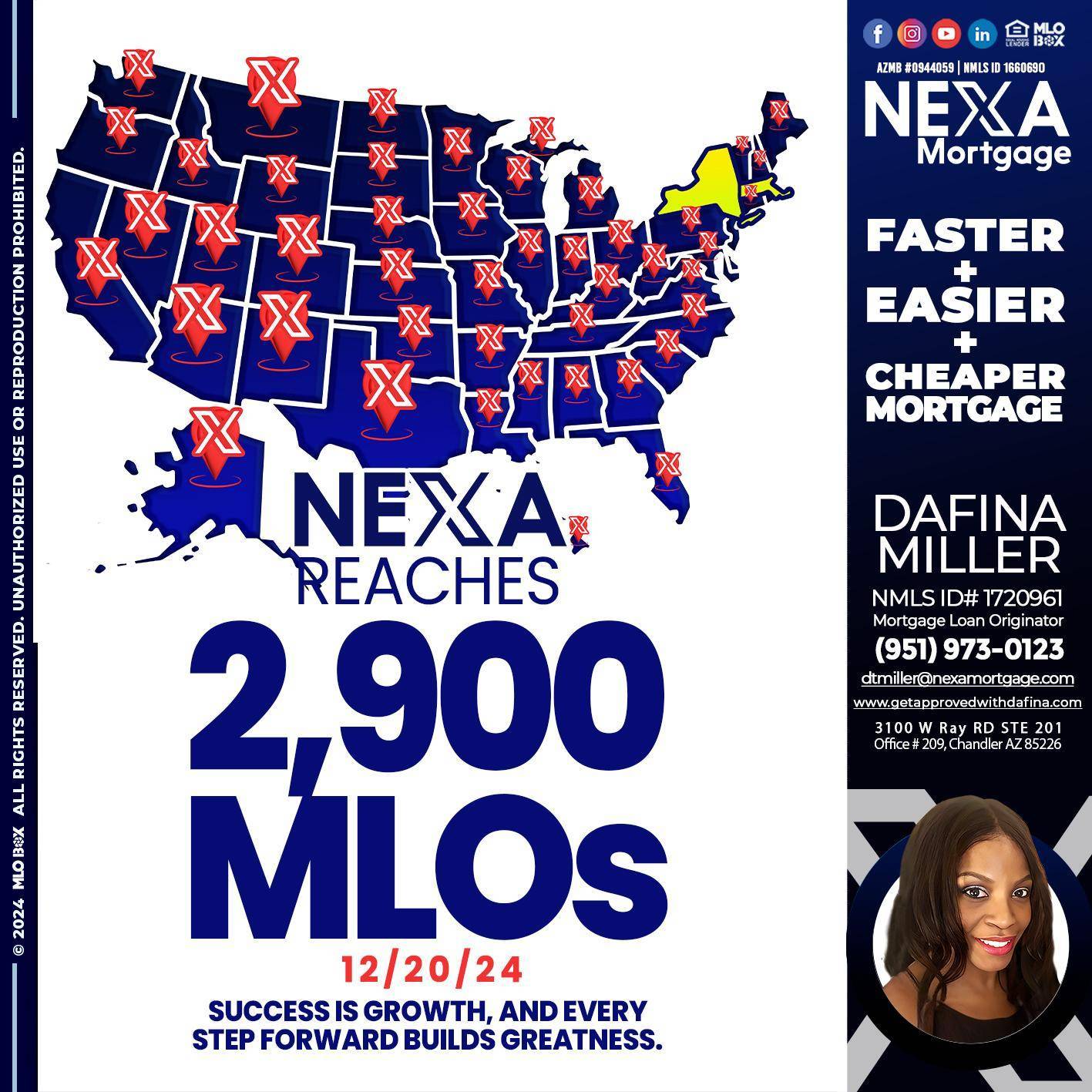 2900 MLOS - Dafina Miller -Mortgage Loan Originator