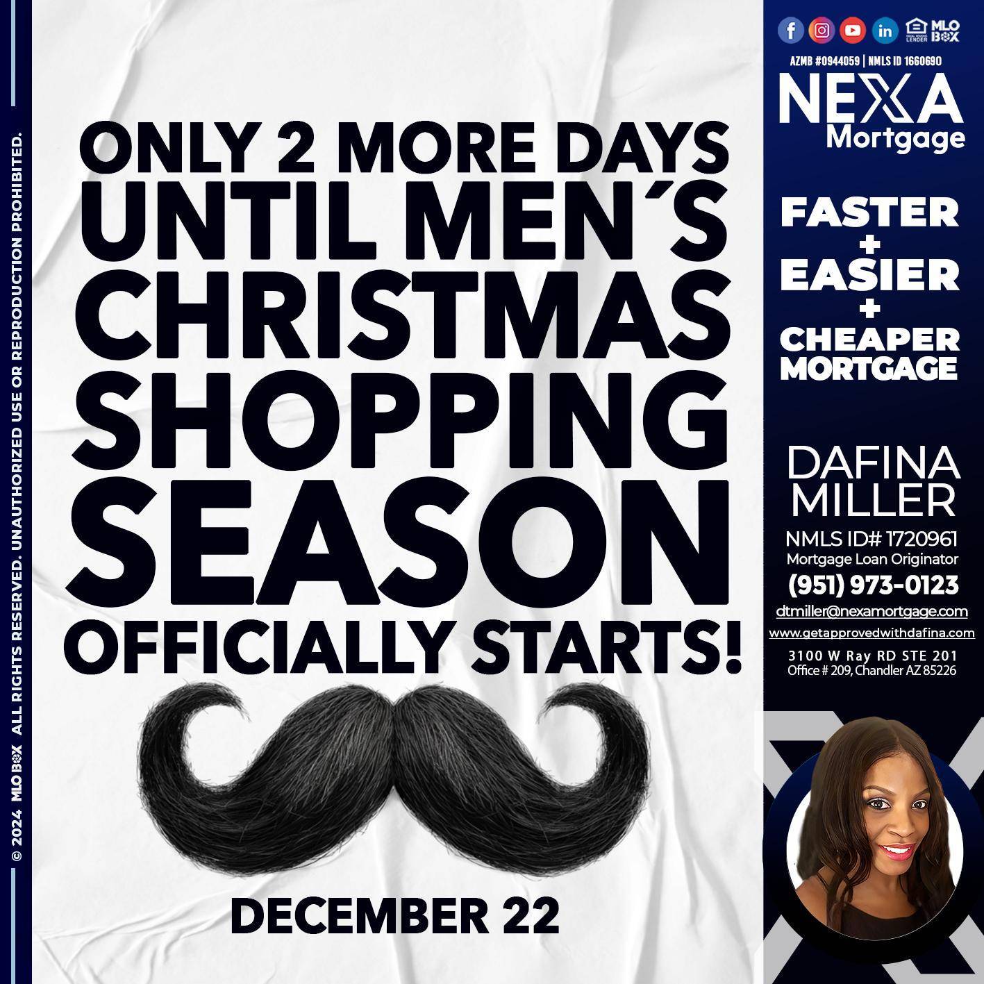 UNTIL 2 MORE DAYS... - Dafina Miller -Mortgage Loan Originator