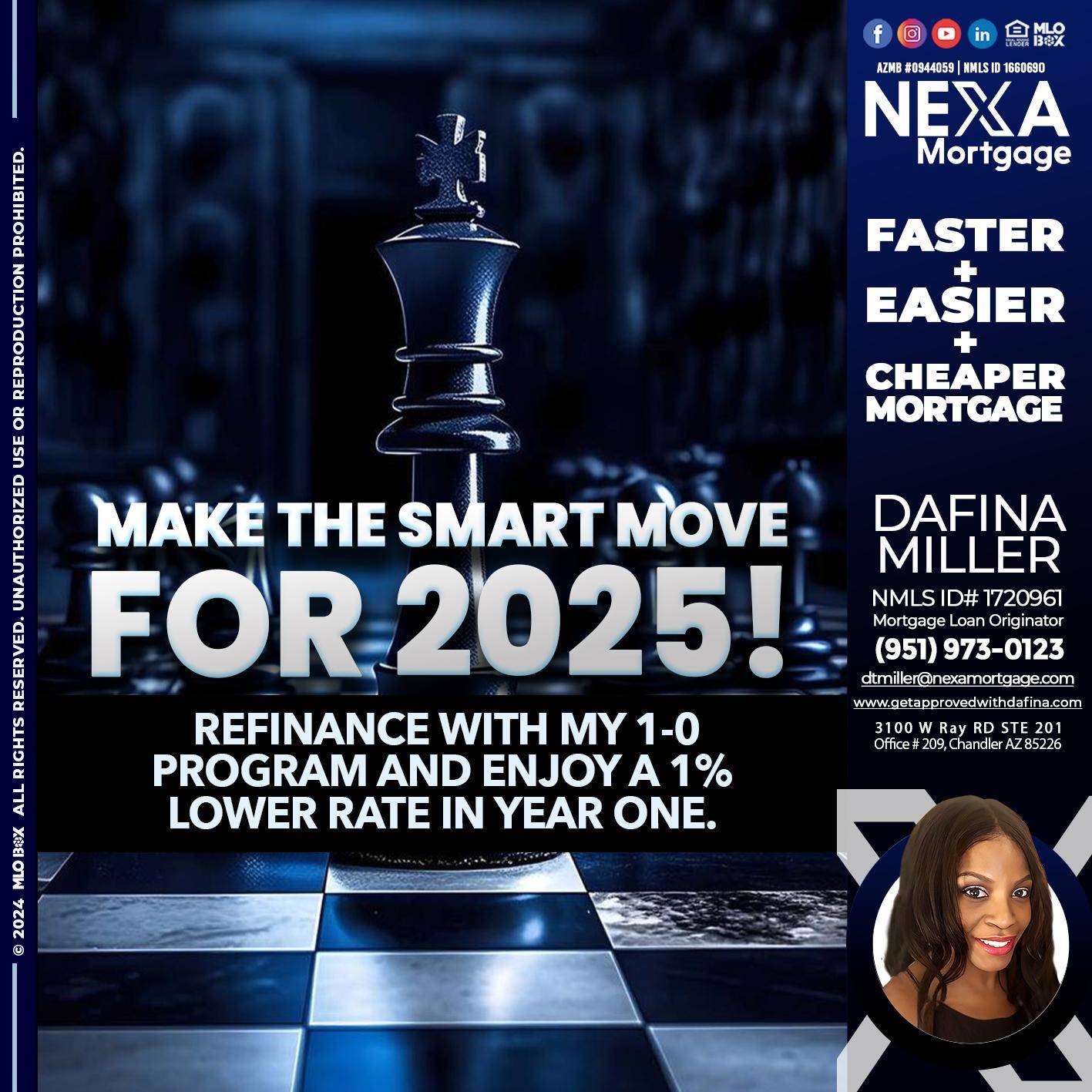 MAKE THE SMART MOVE - Dafina Miller -Mortgage Loan Originator