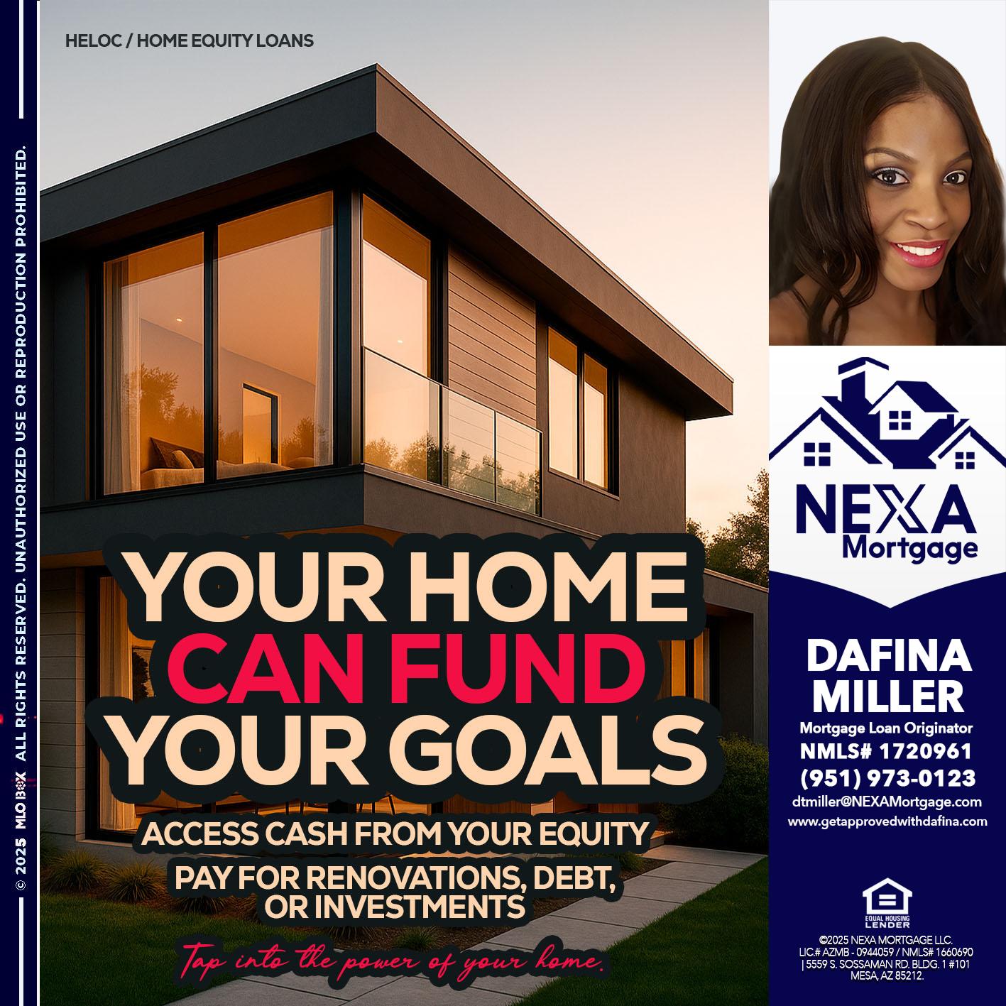 HELOC - Dafina Miller -Mortgage Loan Originator