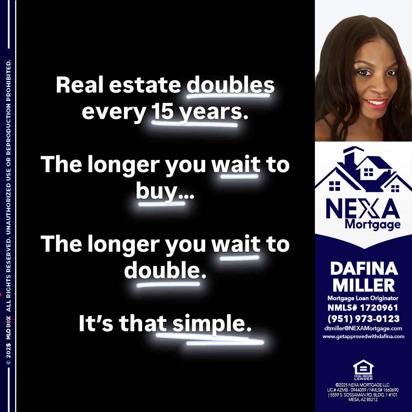 REAL ESTATE - Dafina Miller -Mortgage Loan Originator
