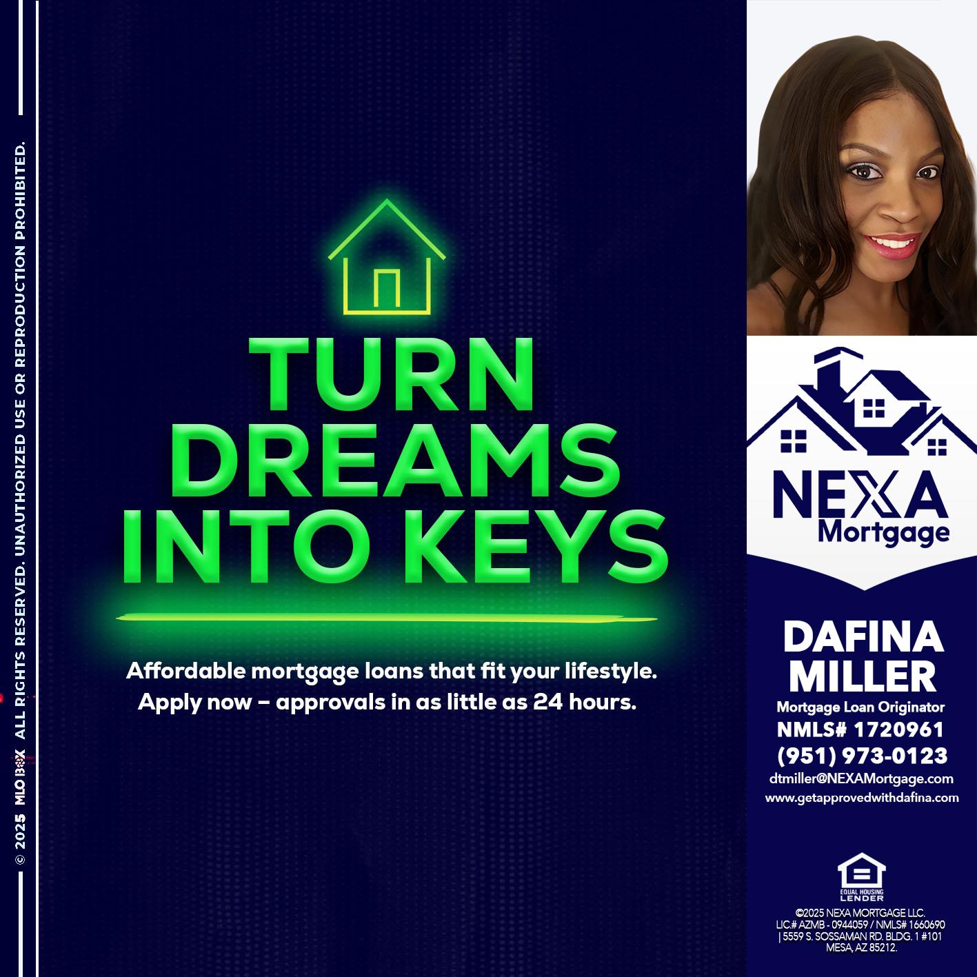 turn dreams - Dafina Miller -Mortgage Loan Originator