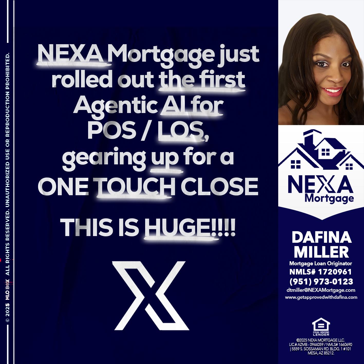 NEXA MORTGAGE - Dafina Miller -Mortgage Loan Originator