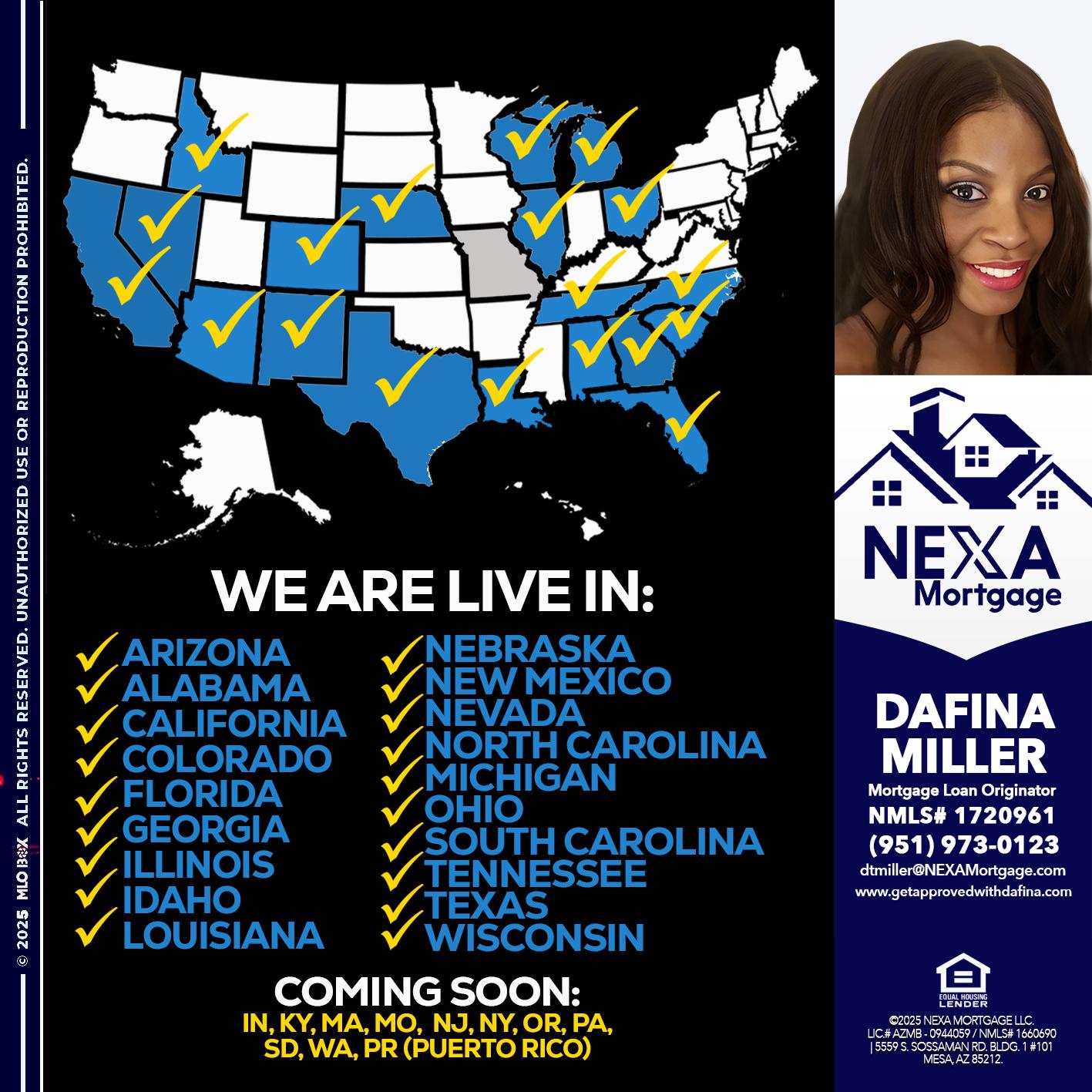 New Mexico live - Dafina Miller -Mortgage Loan Originator