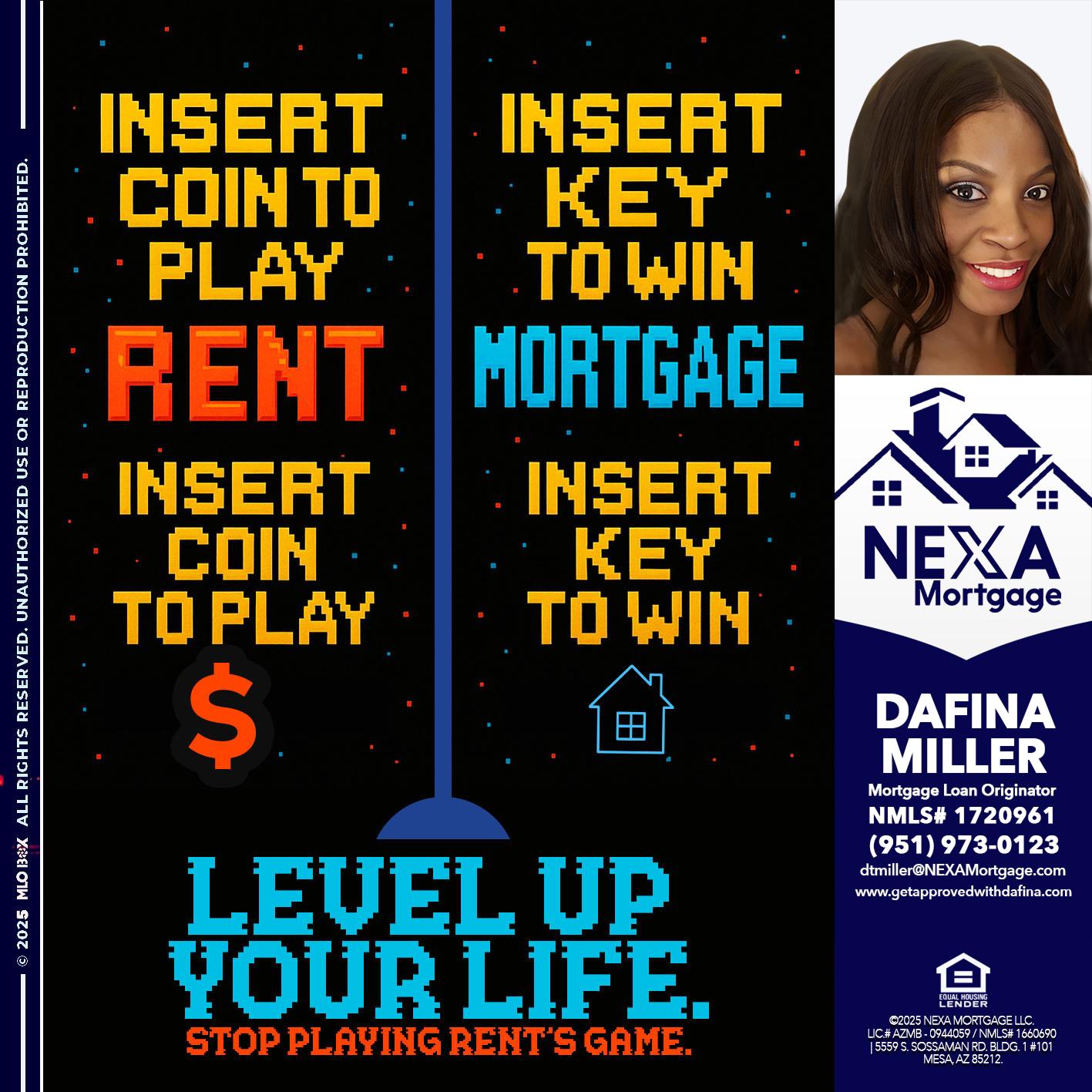 INSERT COIN - Dafina Miller -Mortgage Loan Originator
