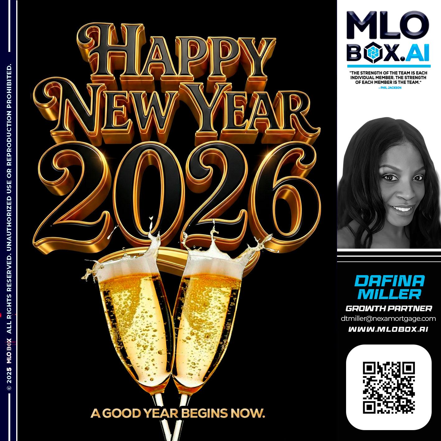 HAPPY NEW YEAR - Dafina Miller -Mortgage Loan Originator