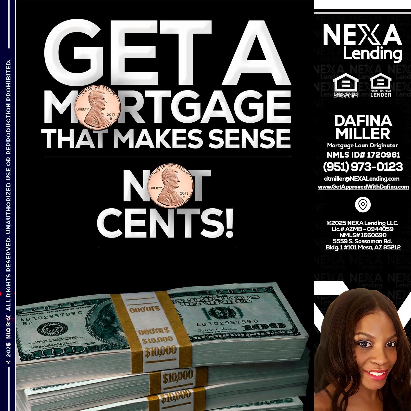 get a mortgage - Dafina Miller -Mortgage Loan Originator