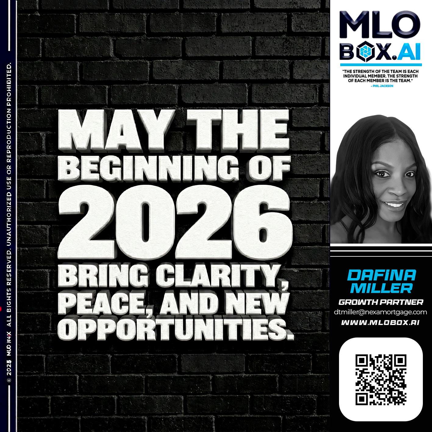 MAY THE 2026 - Dafina Miller -Mortgage Loan Originator