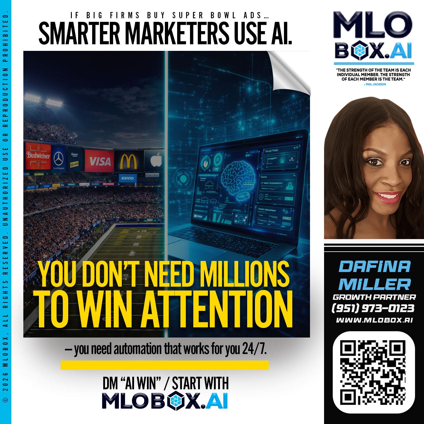 you don't need - Dafina Miller -Mortgage Loan Originator