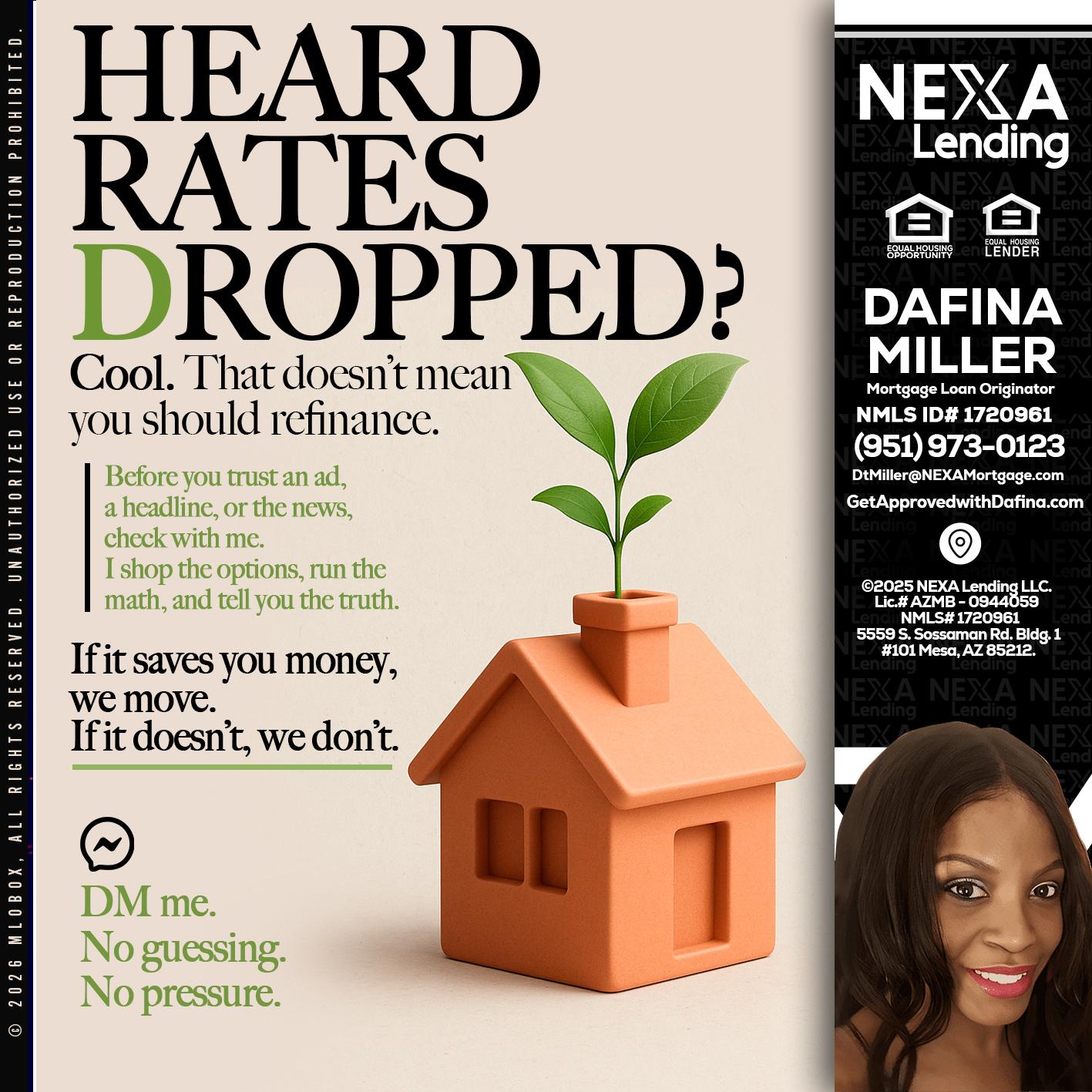 HEARD RATES - Dafina Miller -Mortgage Loan Originator