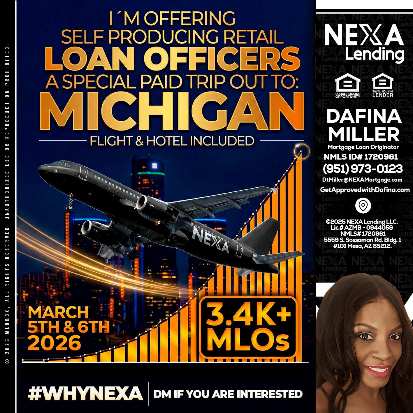 MICHIGAN - Dafina Miller -Mortgage Loan Originator