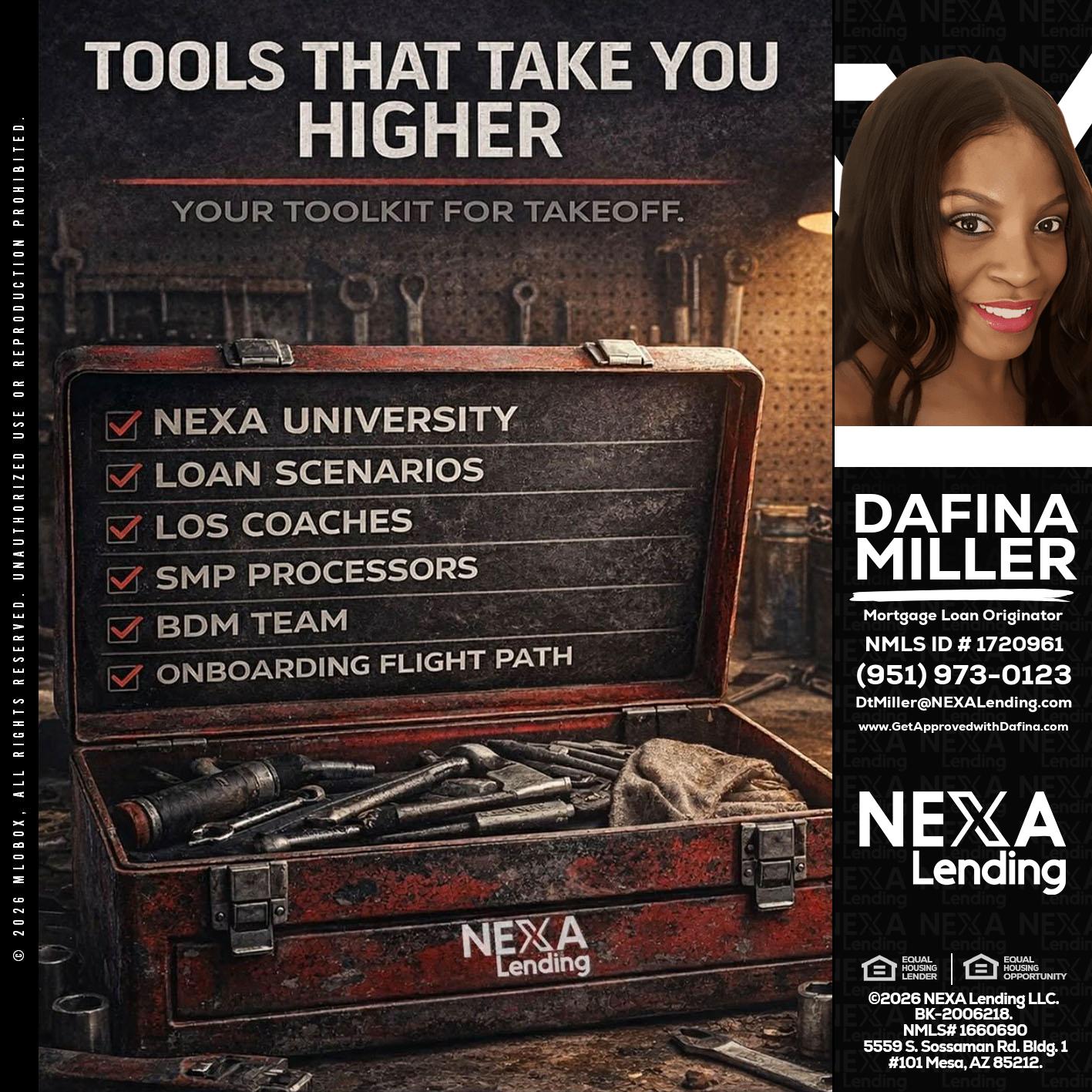 TOOLS THAT - Dafina Miller -Mortgage Loan Originator