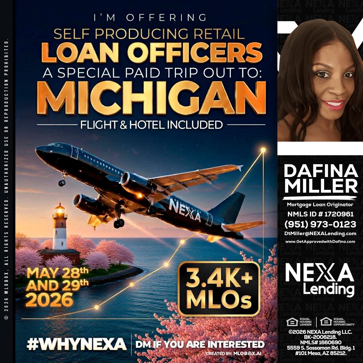 MICHIGAN TRIP - Dafina Miller -Mortgage Loan Originator