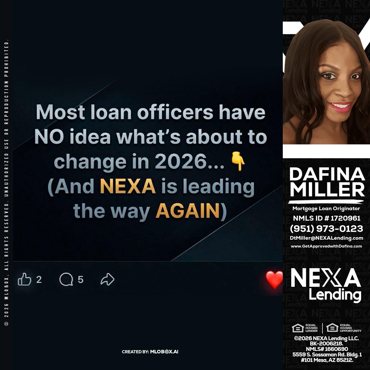 most loan officers - Dafina Miller -Mortgage Loan Originator