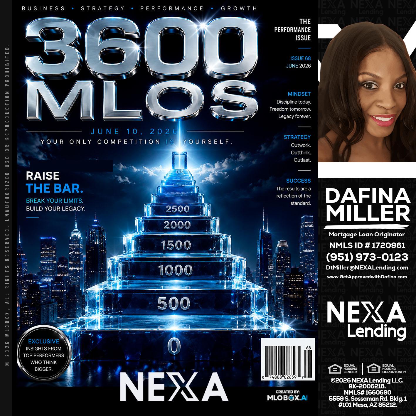 3600 MLOs - Dafina Miller -Mortgage Loan Originator