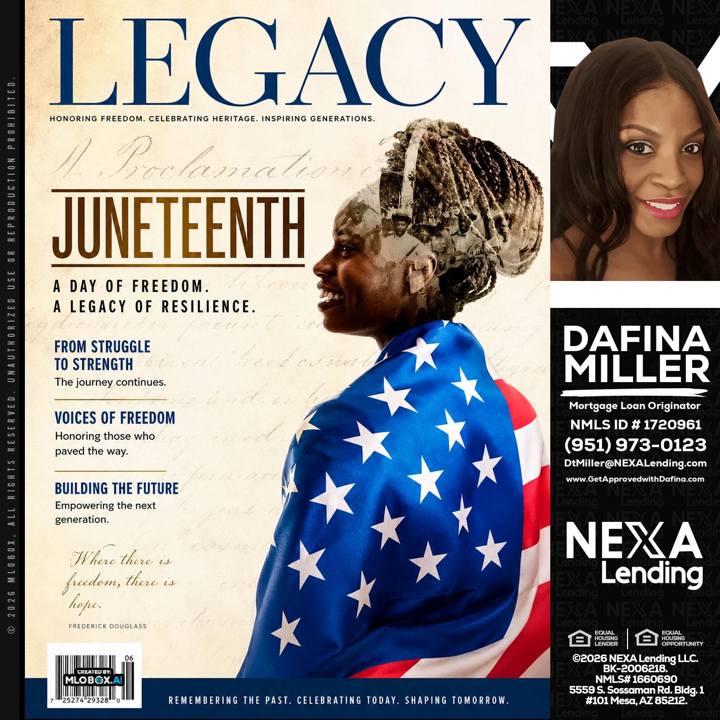 LEGACY - Dafina Miller -Mortgage Loan Originator
